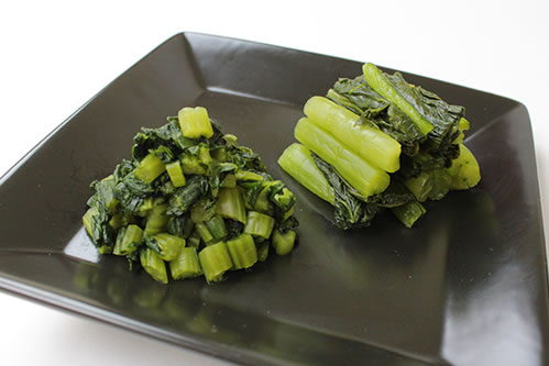 野沢菜漬の写真